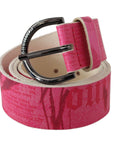 pink-leather-fashion-belt-black-buckle-detail