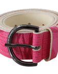 john-galliano-pink-leather-belt-front-view