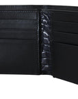 Dolce & Gabbana Elegant Exotic Leather Bifold Wallet