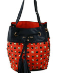 patrizia-pepe-red-bucket-bag-front-view