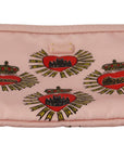 Dolce & Gabbana Elegant Pink Heart Clutch Wallet