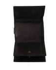 Dolce & Gabbana Elegant Leather Trifold Multi Kit with Strap