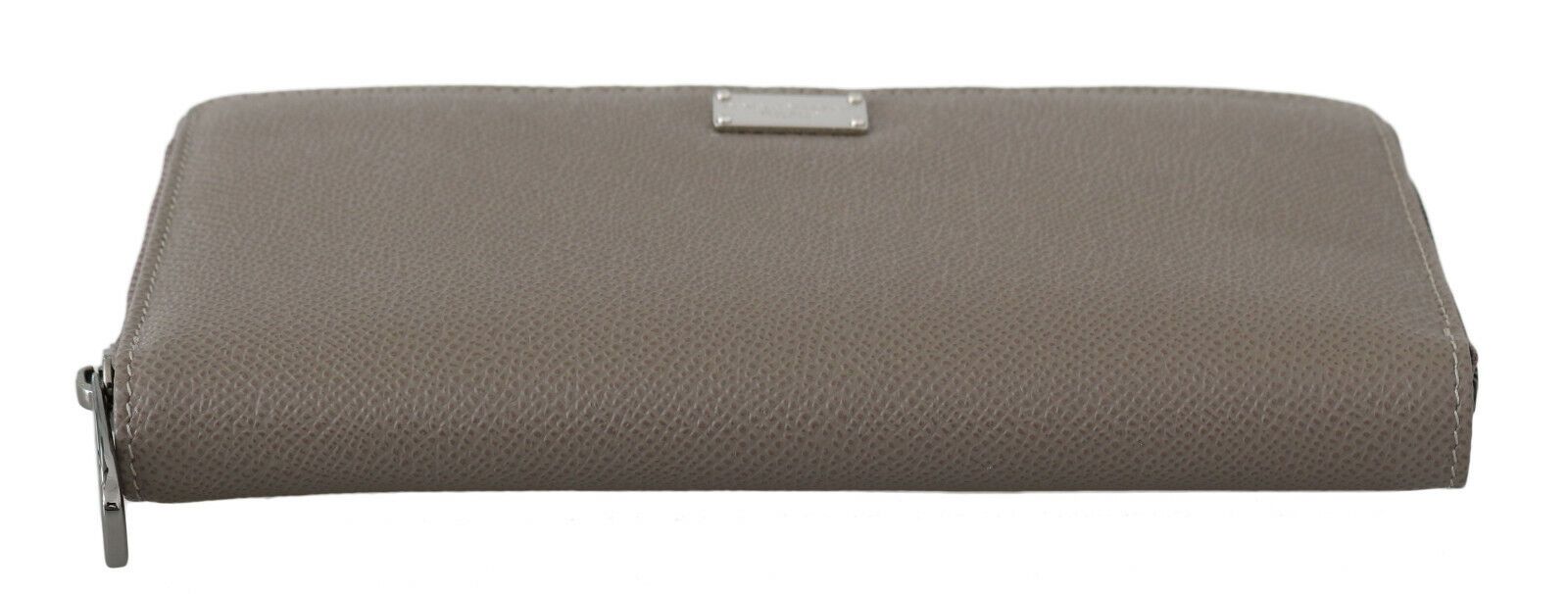 Dolce &amp; Gabbana Beige Continental Zip Leather Wallet