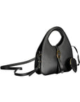 coccinelle-black-leather-handbag-side-view