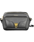 Coccinelle Elegant Black Leather Shoulder Bag