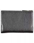 Coccinelle Chic Black Leather Wallet with Multiple Compartments