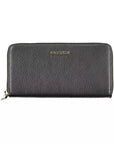 Coccinelle Elegant Black Leather Wallet with Multiple Compartments