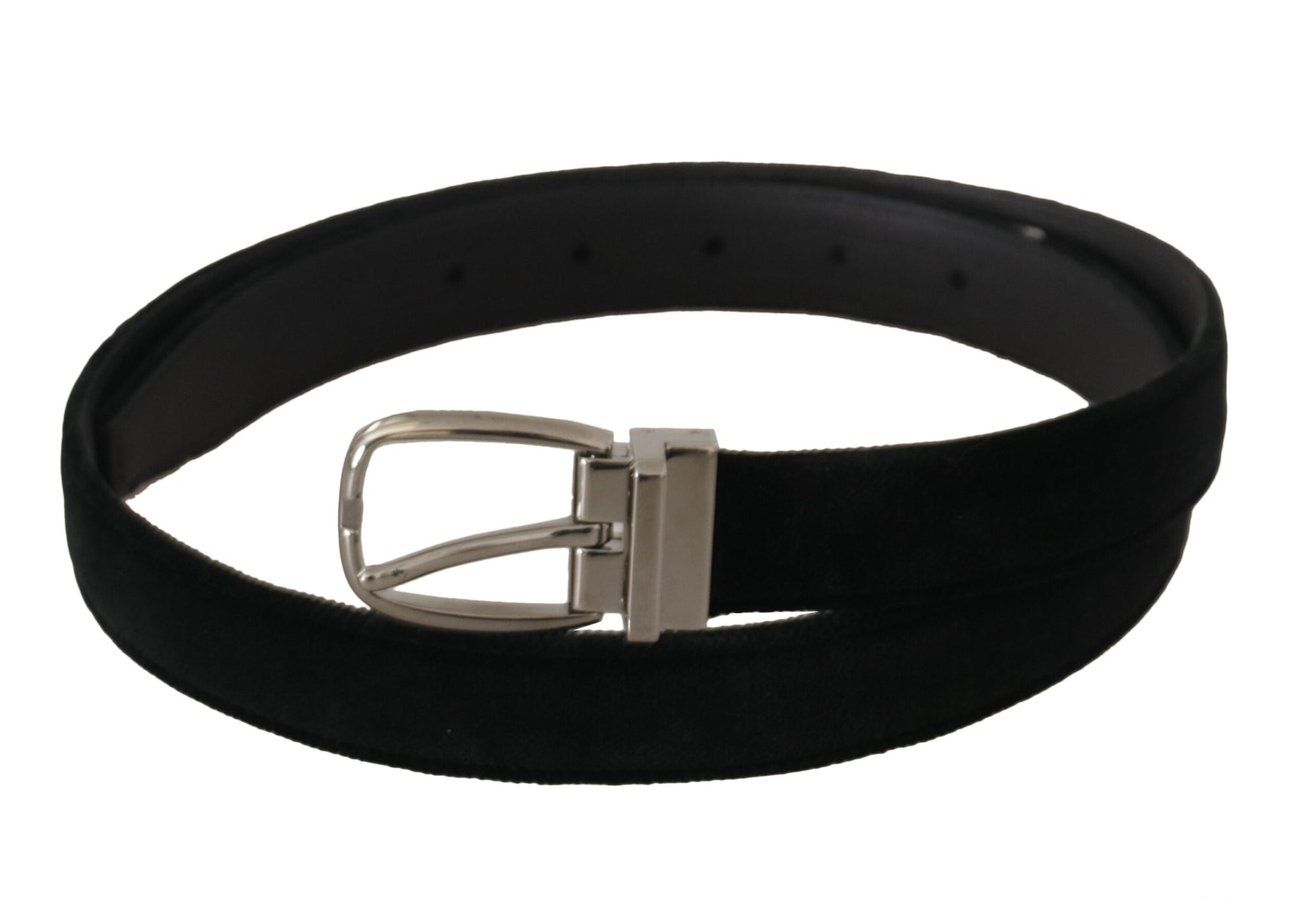 dolce-gabbana-luxury-black-velvet-belt-side-view