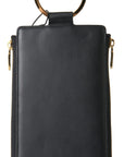 Dolce & Gabbana Elegant Black Leather Cardholder with Zip Detail