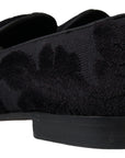 Dolce & Gabbana Exquisite Black Vintage Loafers for Men