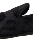 Dolce & Gabbana Exquisite Black Vintage Loafers for Men