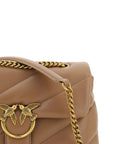 PINKO Elegant Quilted Calf Leather Shoulder Bag