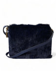 Dolce & Gabbana - Exquisite Blue Mink Fur Shoulder Bag