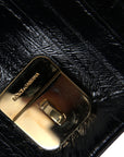 Dolce & Gabbana - Elegant Eelskin Leather Shoulder Bag