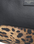 Dolce & Gabbana Exotic Leather Leopard Belt Bag