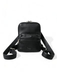 Dolce & Gabbana Chic Black Calf Leather Small Backpack