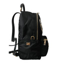 Dolce & Gabbana Elegant Embellished Black Backpack