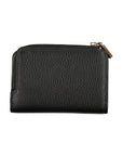 Coccinelle Elegant Black Leather Double Compartment Wallet