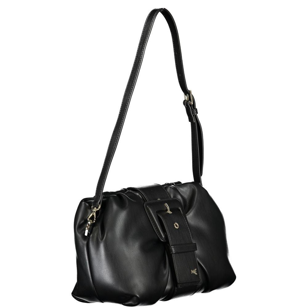 patrizia-pepe-black-shoulder-bag-side-profile