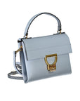 Coccinelle Light Blue Leather Handbag