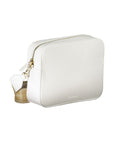 Coccinelle - White Leather Adjustable Shoulder Bag