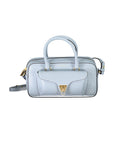 Coccinelle Light Blue Leather Handbag