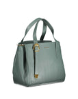 Coccinelle - Green Leather Handbag with Adjustable Strap