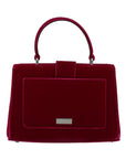 Jimmy Choo Leather-Satin Handle Bag - Raspberry Pink