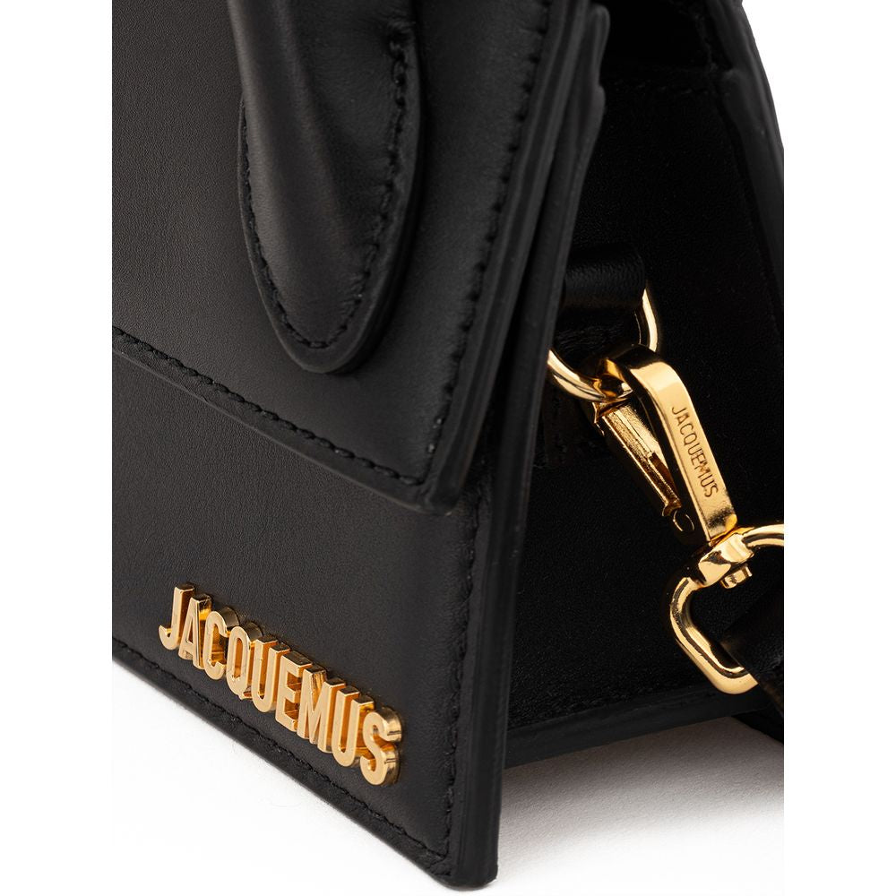 jacquemus-long-black-leather-handbag-closeup