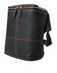 Prada - Black Leather Vintage Daino Dual-Wear Backpack