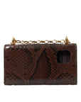 Dolce & Gabbana - Luxe Python Leather Phone Bag