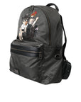 Dolce & Gabbana - Dark Grey Multifunctional Nylon Backpack