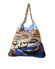 Dolce & Gabbana - Multicolor Venezia Canvas Tote Bag