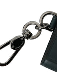 Dolce & Gabbana - Green Leather DG Logo Keyring Coin Purse