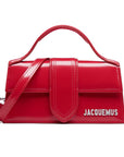 Jacquemus - The Bambino, Red Leather Crossbody Bag