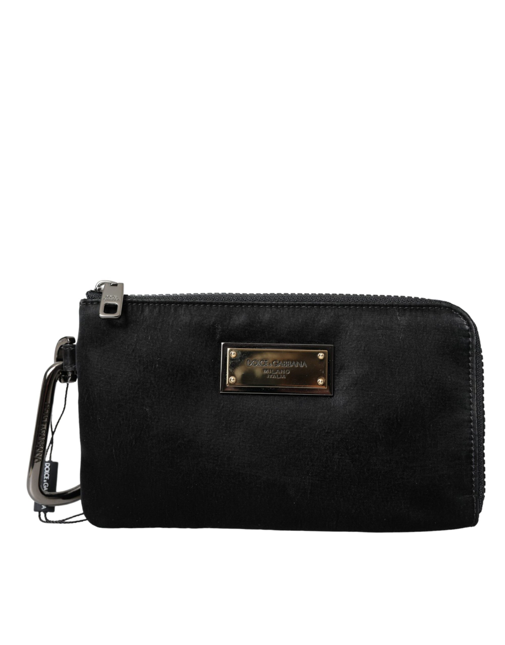 dolce-gabbana-black-nylon-pouch-bag-front-view