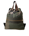 dolce-gabbana-military-green-canvas-backpack-front