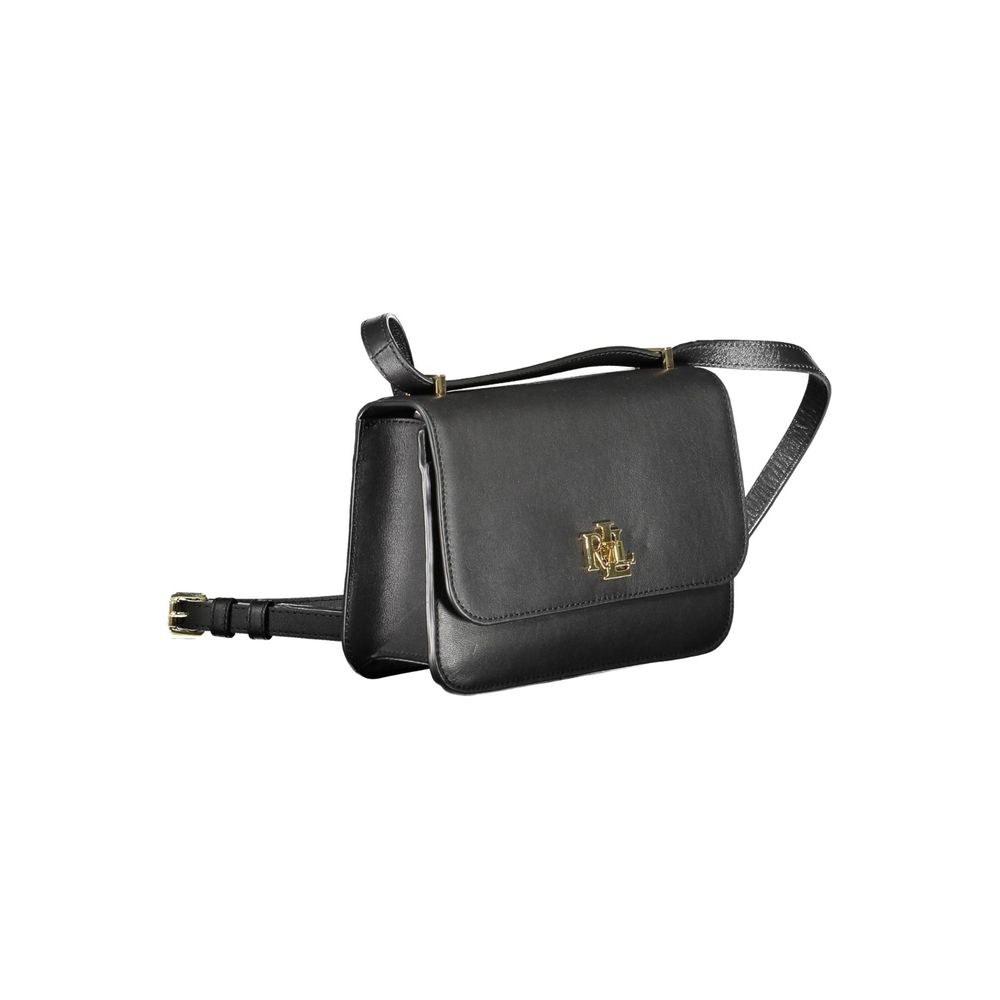 ralph-lauren-black-leather-bag-logo