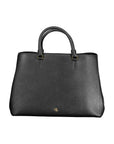 Ralph Lauren - Black Leather Handbag with Shoulder Strap