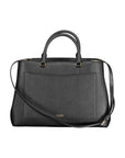 Ralph Lauren - Black Leather Handbag with Shoulder Strap