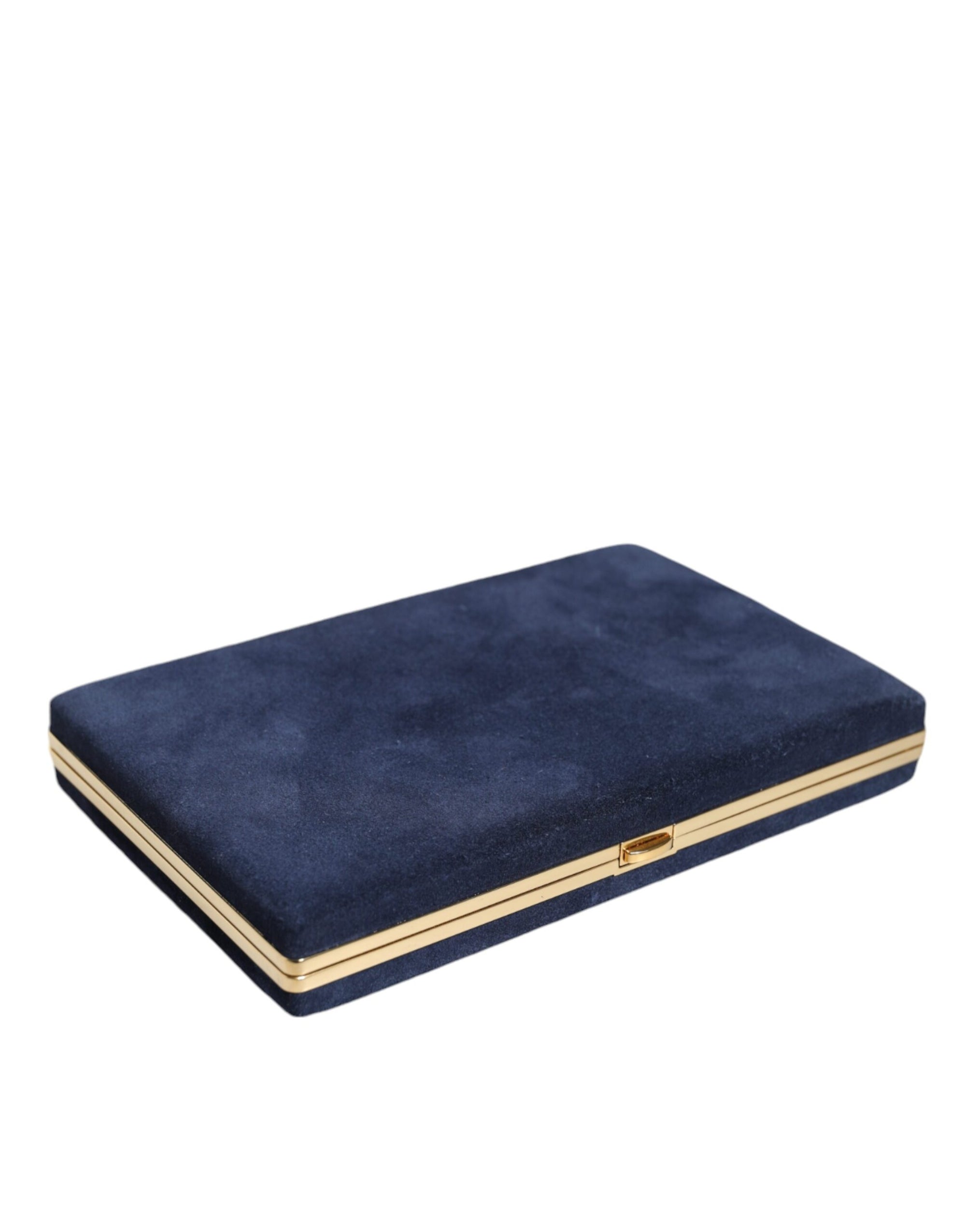 dolce-gabbana-blue-suede-clutch-side-view