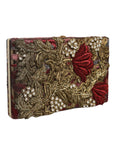 dolce-gabbana-maroon-velvet-clutch