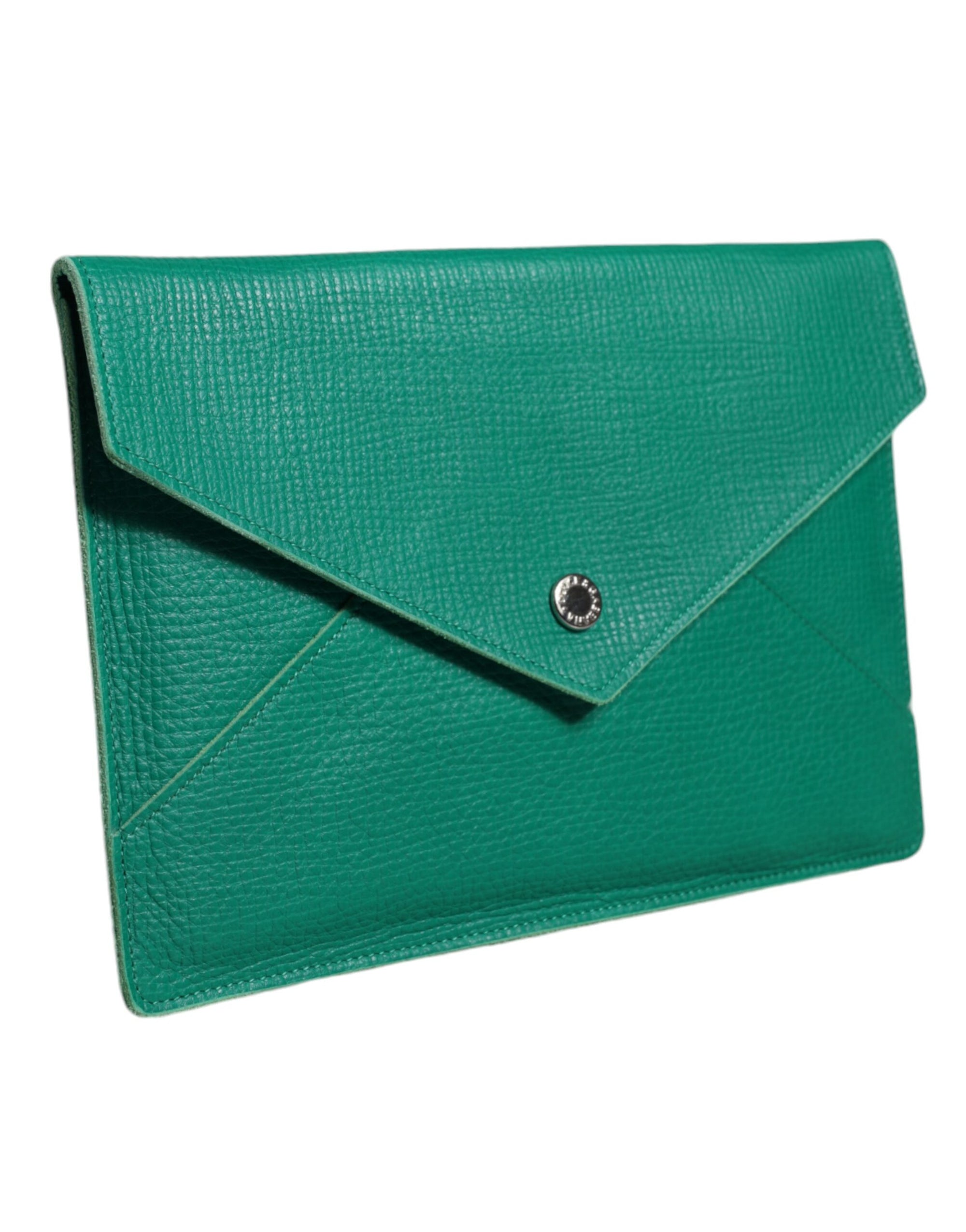 dolce-gabbana-green-leather-tablet-pouch