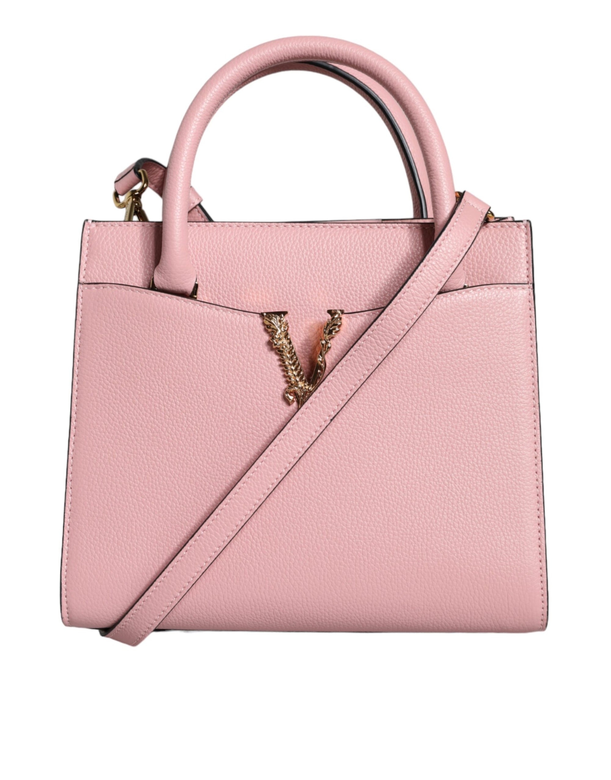 versace-pink-crossbody-bag-front-view