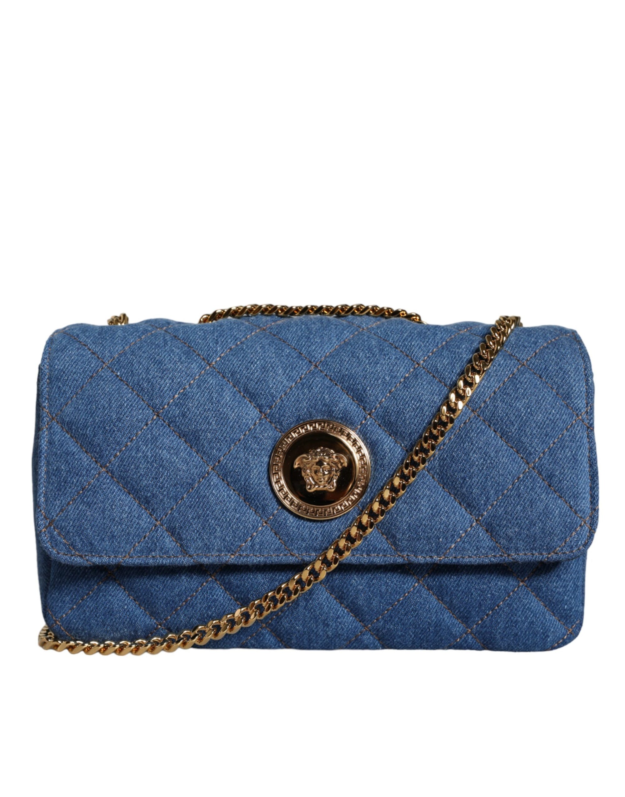 versace-blue-quilted-denim-la-medusa-crossbody-front-view