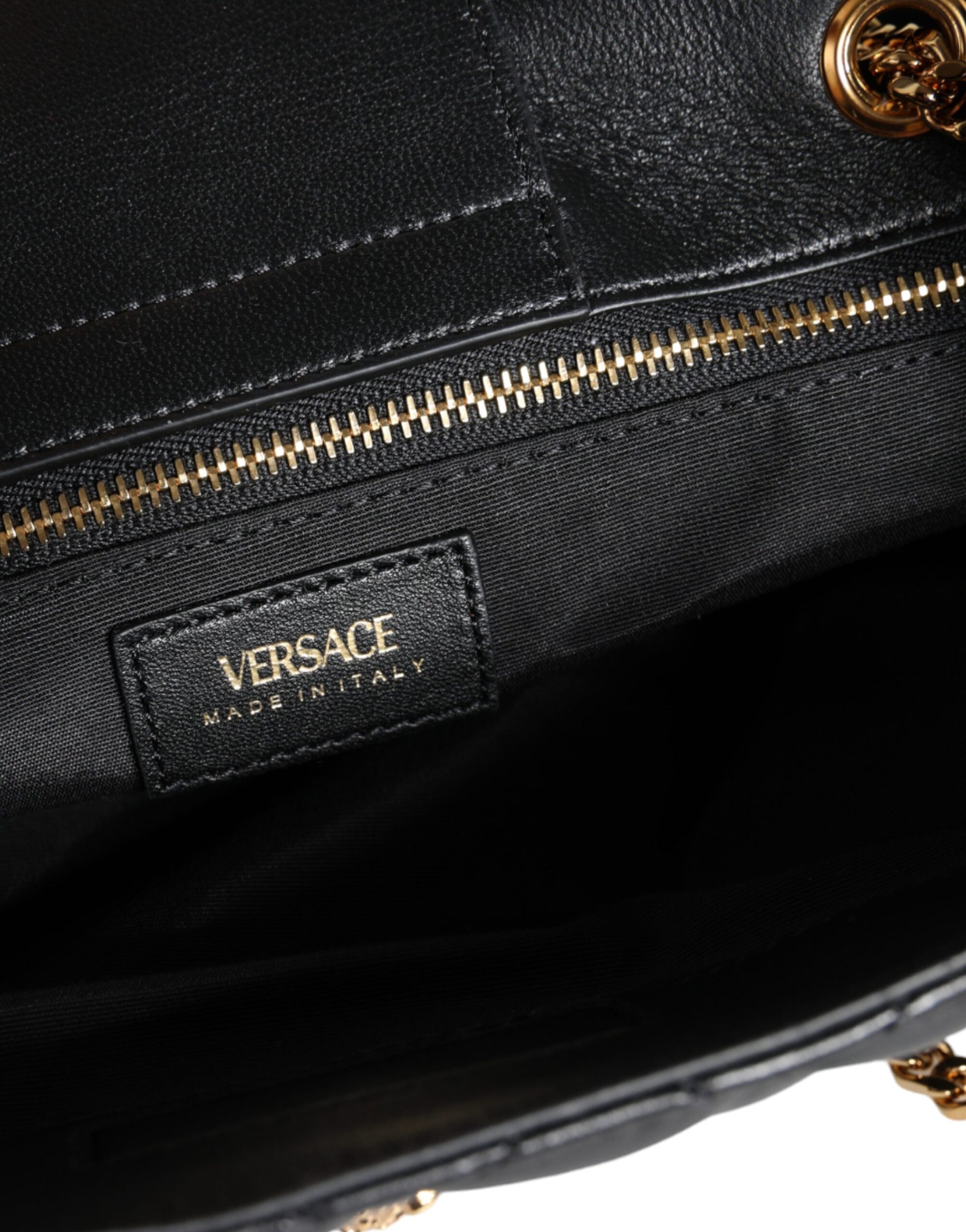 versace-black-quilted-leather-chain-bag-logo-detail