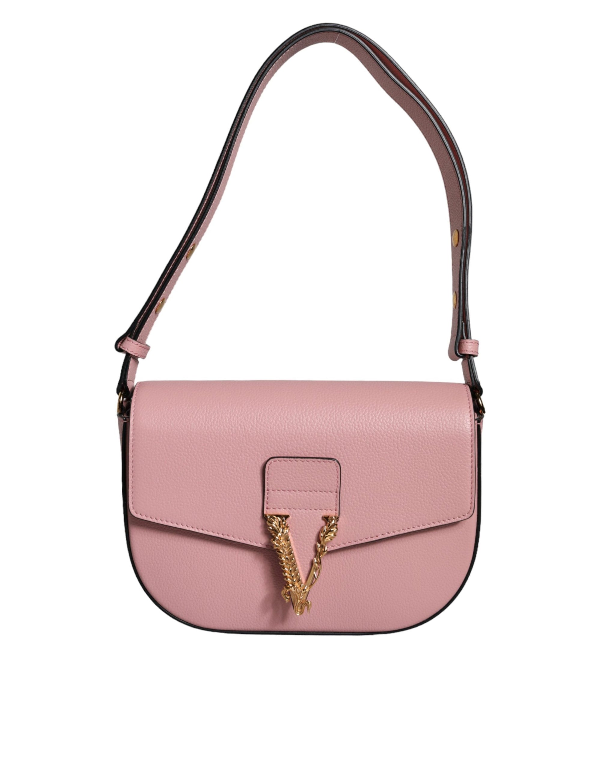 versace-pink-calf-leather-crossbody-bag-front-view