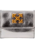 off-white-silver-leather-wallet-front-view