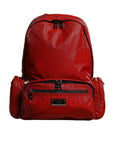 dolce-gabbana-red-leather-men's-backpack-front