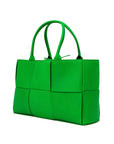 bottega-veneta-green-leather-handbag-side